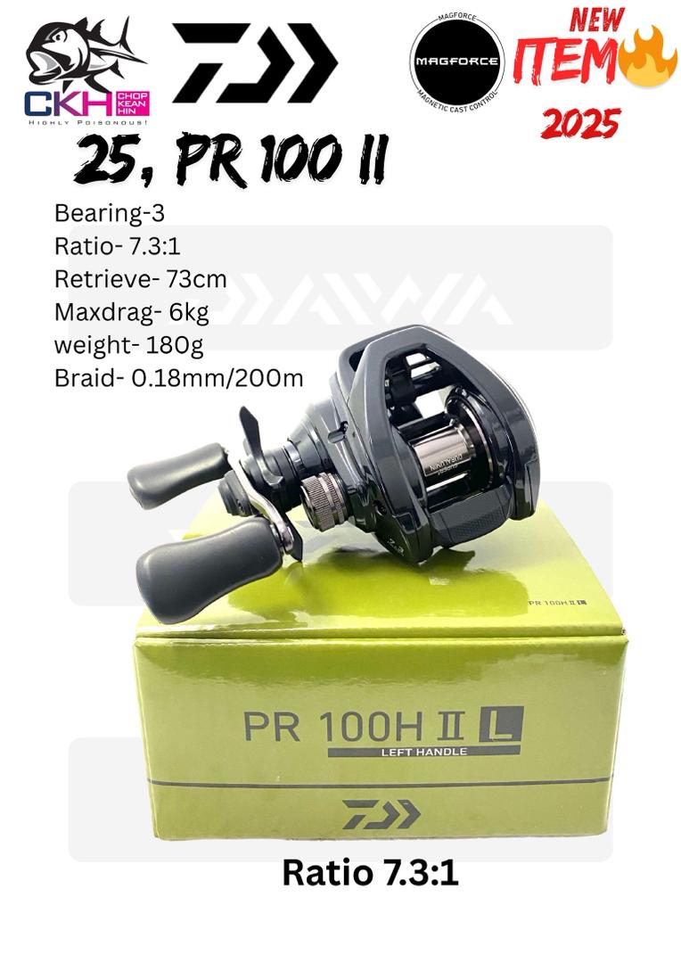 Daiwa PR100 Baitcasting Reels series | Shopee Malaysia