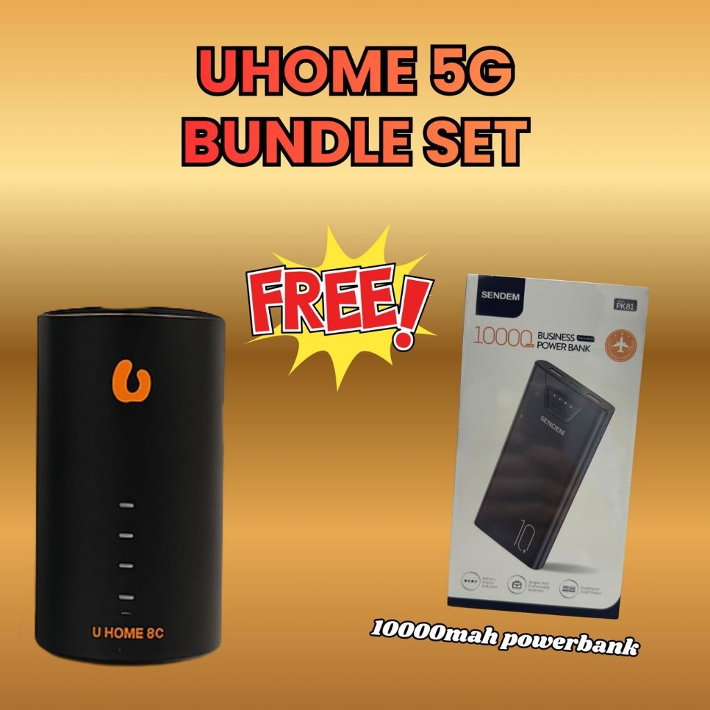 UHome 5G Umobile Wifi Router 5G Full High Speed And Unlimited Data FREE ...