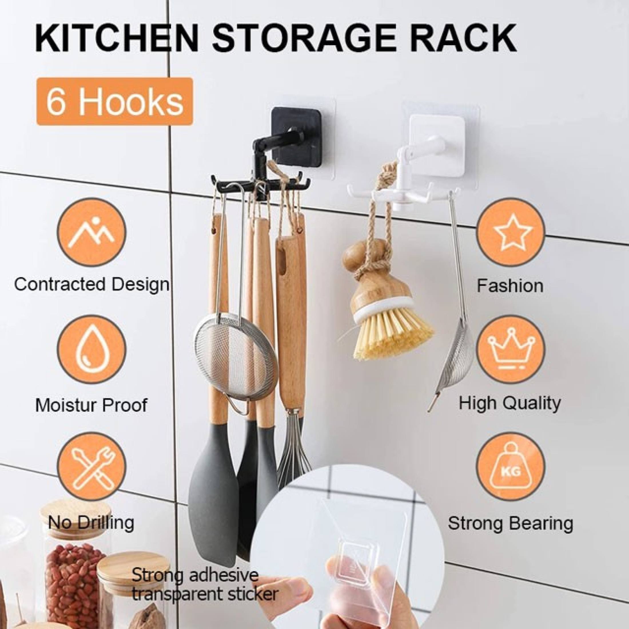 Rotating hook Rotatable Hook Multifunctional 360° Rotary Folding Hook ...