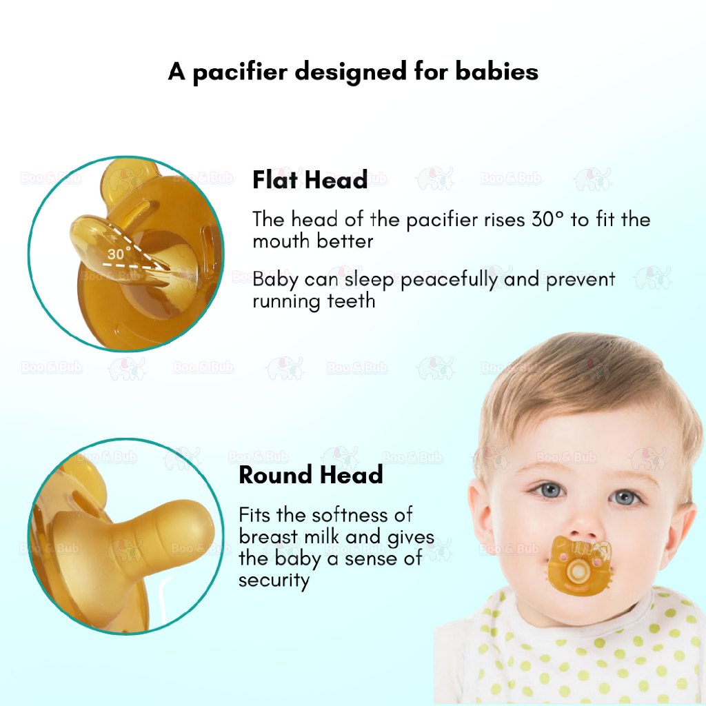 Boo&Bub 3 In 1 Portable Baby Pacifier Set Anti-drop Chain Nipple Box ...