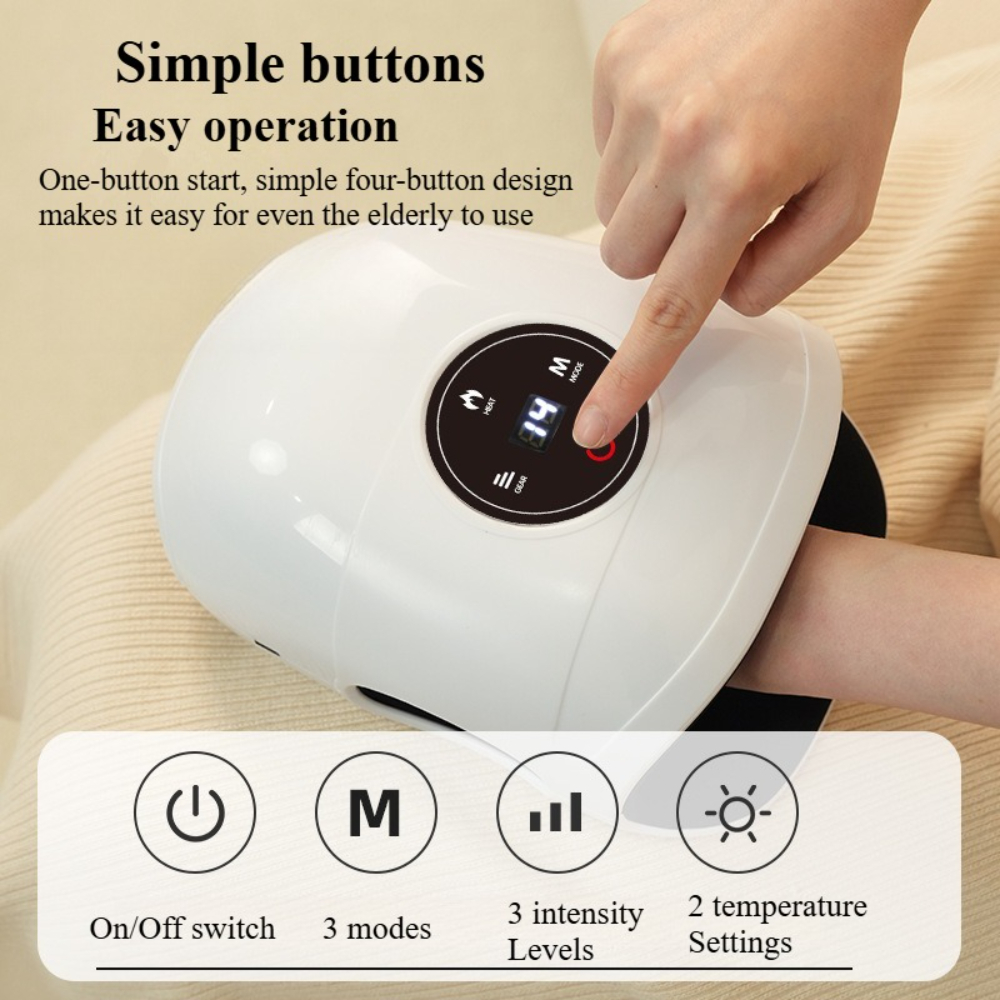 Electric Hand massager wrist joint massager palm massage hot compress ...