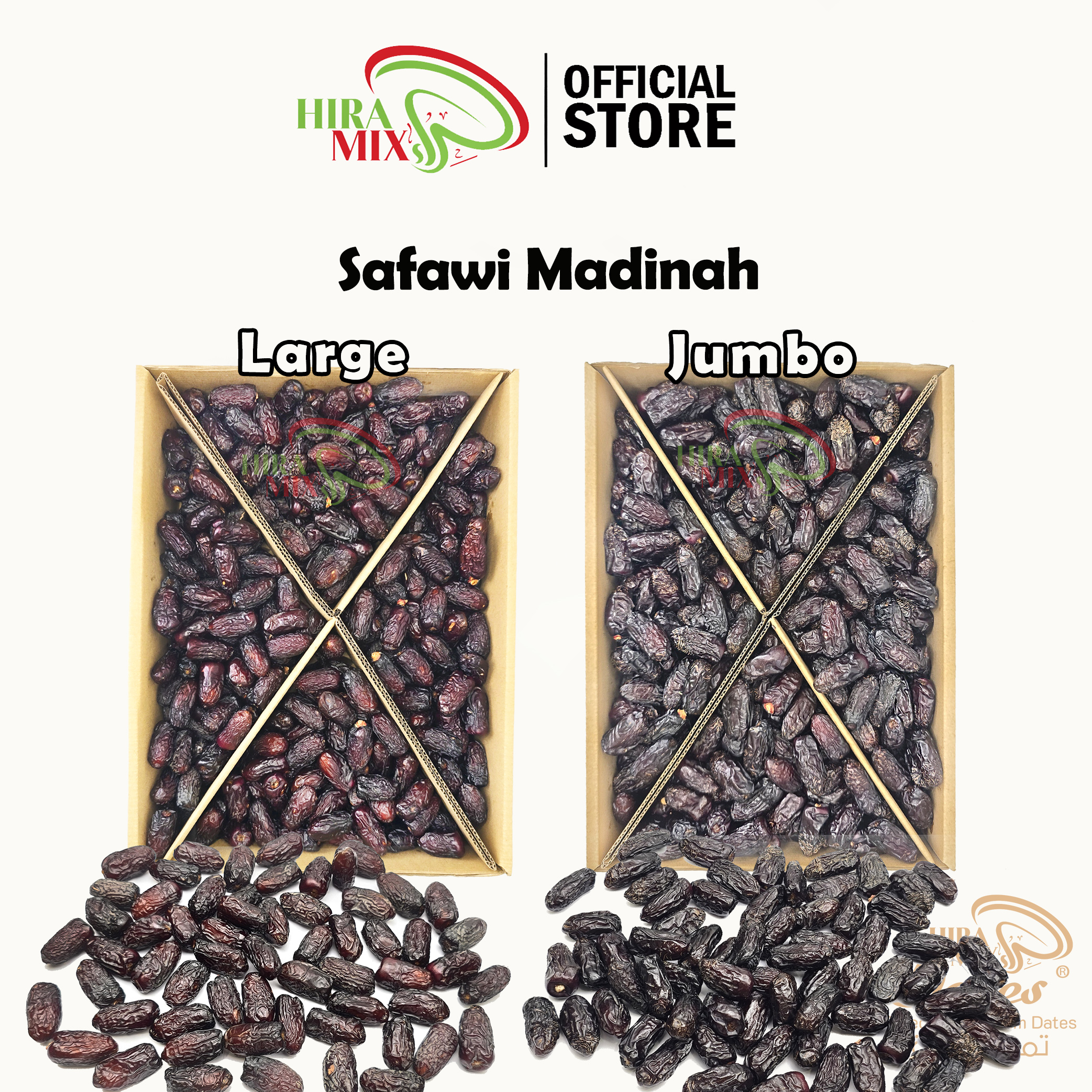 Ramadan Promo HiraMix Kurma Safawi Madinah Dates VIP Jumbo | AA Large ...