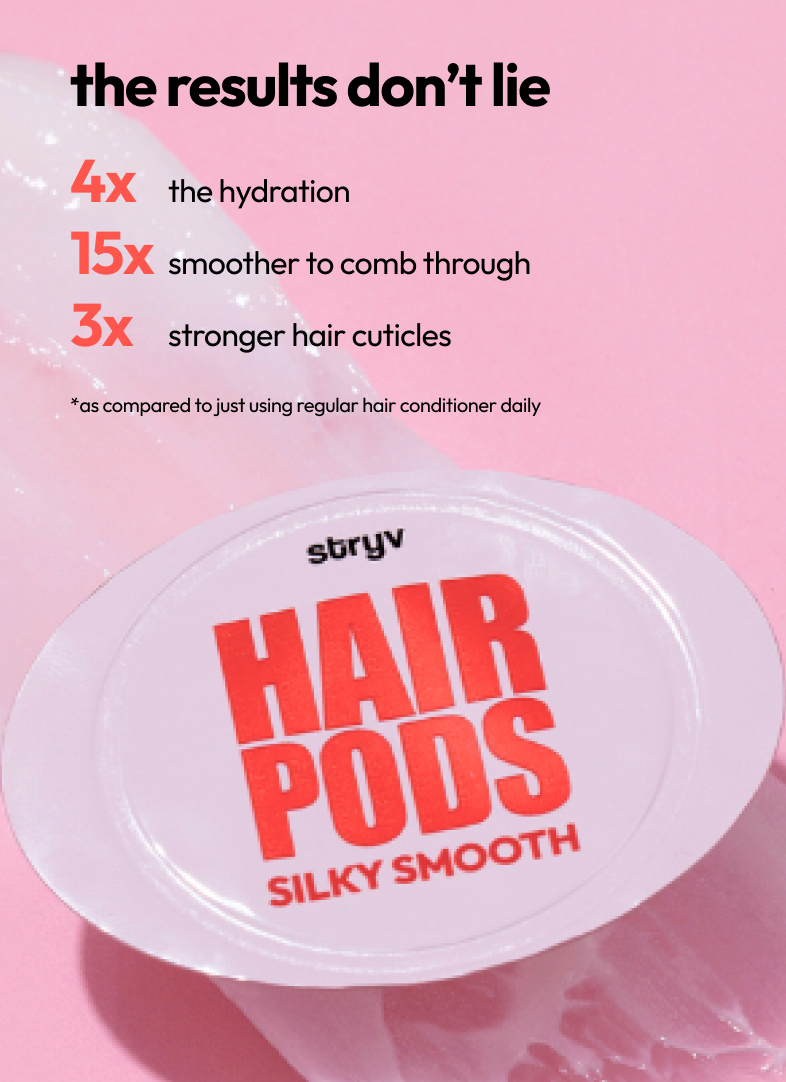 Stryv Hair Pods 5 Minutes Miracle Hair Mask | Repair, Volume ...
