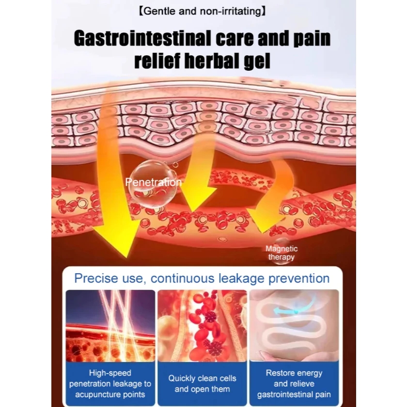 Constipation Relief Gastrointestinal gel 30g stomach pain 腸胃凝胶 便秘 ...
