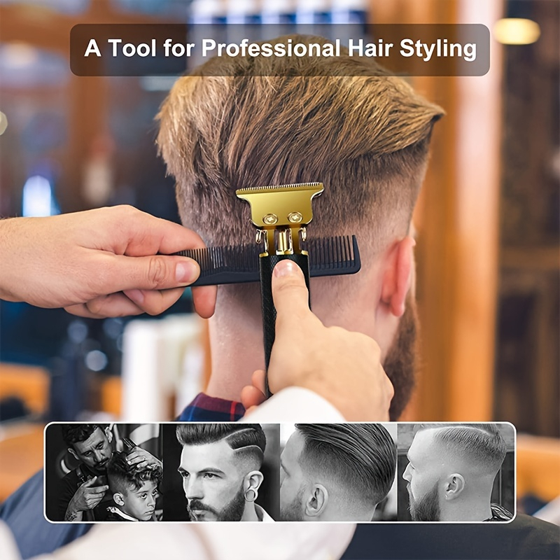 New Mini Rechargeable Hair Clipper Trimmer Cordless Beard Trimmer ...