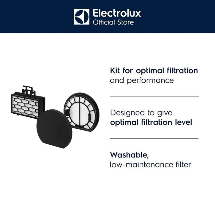 Electrolux Filter Kit for Ease C4 Vacuum Cleaners (F156) | Shopee Malaysia