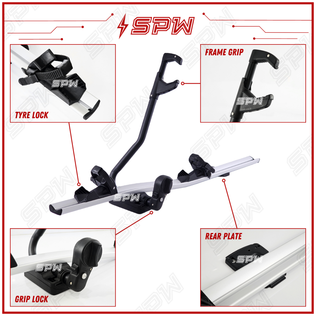 Universal Bike Rack Bicycle Rack Car Mount Racks Roof Mounted Bike ...