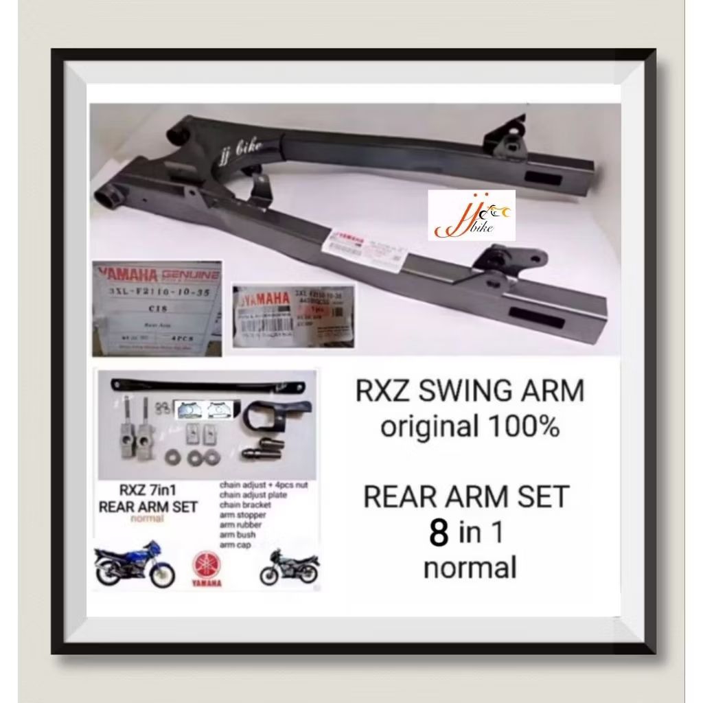 RXZ MILI CATALYZER ARM SET BELAKANG REAR FORK YAMAHA RXZ135 ARM SET ...