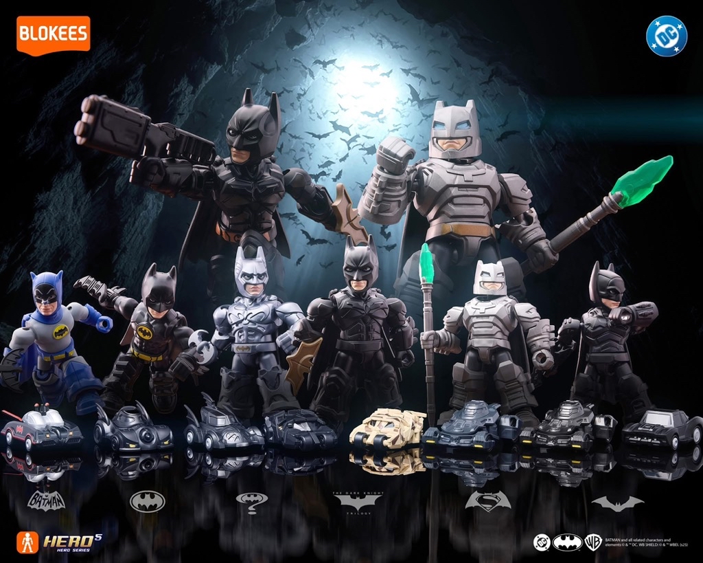 Blookees Original DC Comics DC01 Lengendary Batman Assembly | Shopee ...