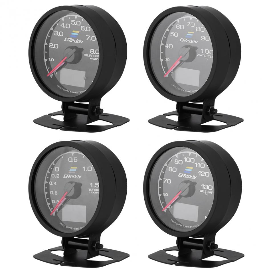 GREDDY Multi Gauge Meter 2 In 1 Turbo Boost /Water Temp /Oil Temp /Oil ...