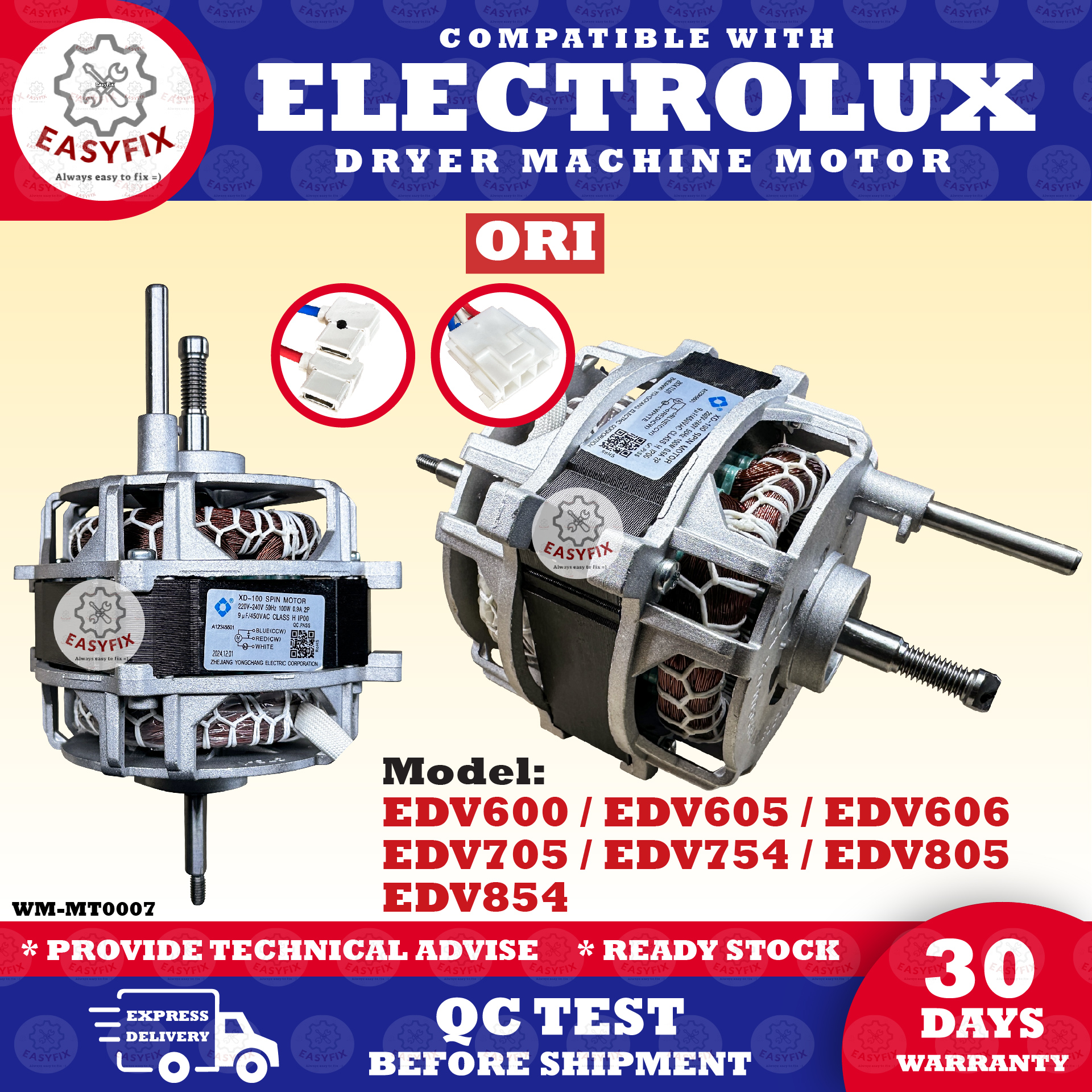 EDV600 / EDV605 / EDV606 / EDV705 / EDV754 / EDV805 / EDV854 ELECTROLUX ...