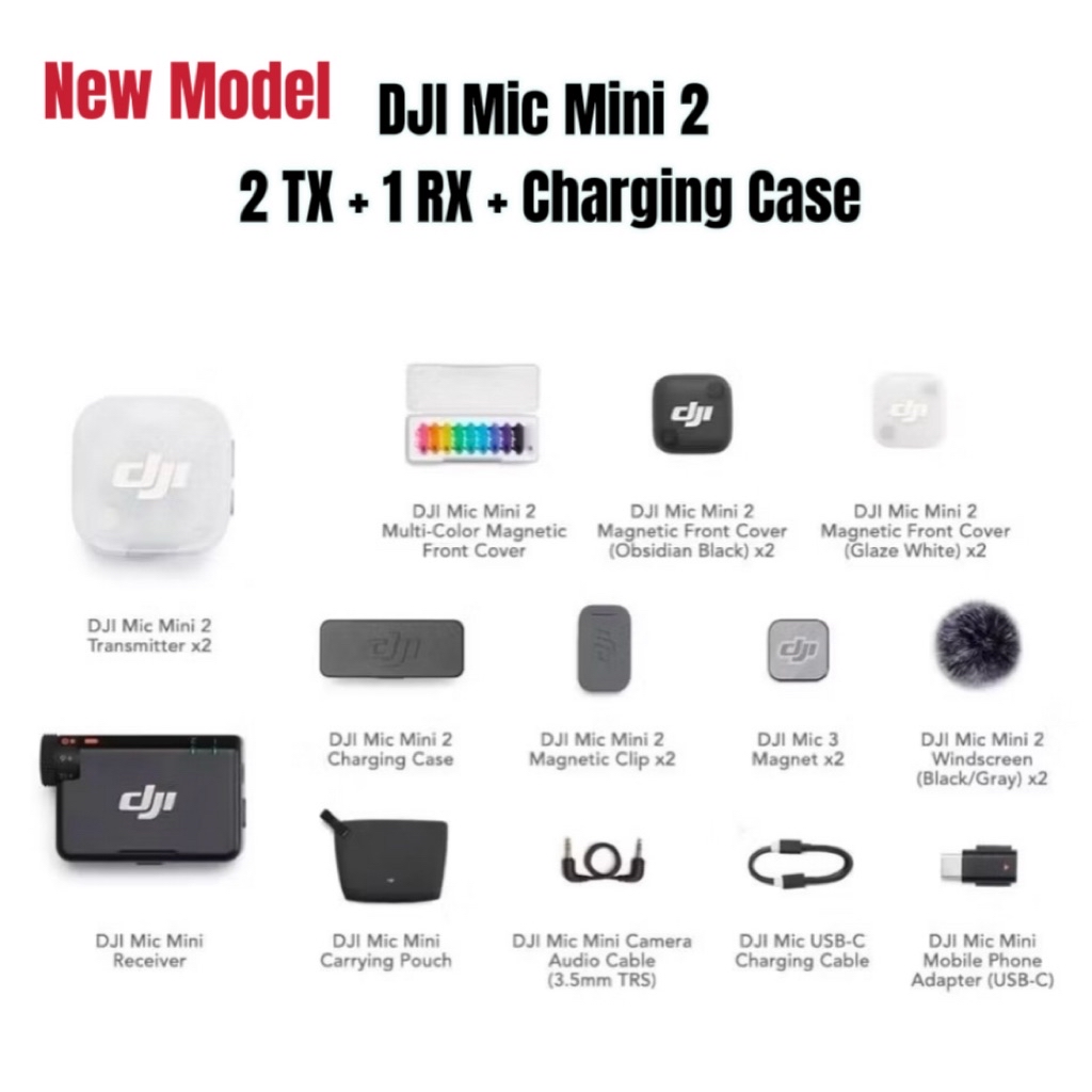 DJI Mic Mini 2 Mini Wireless Microphone 