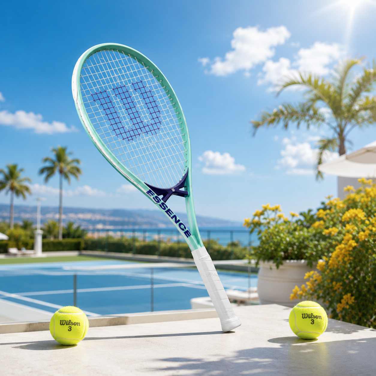 Online Exclusive | Wilson ESSENCE Tennis Racket (Strung) Beginner ...