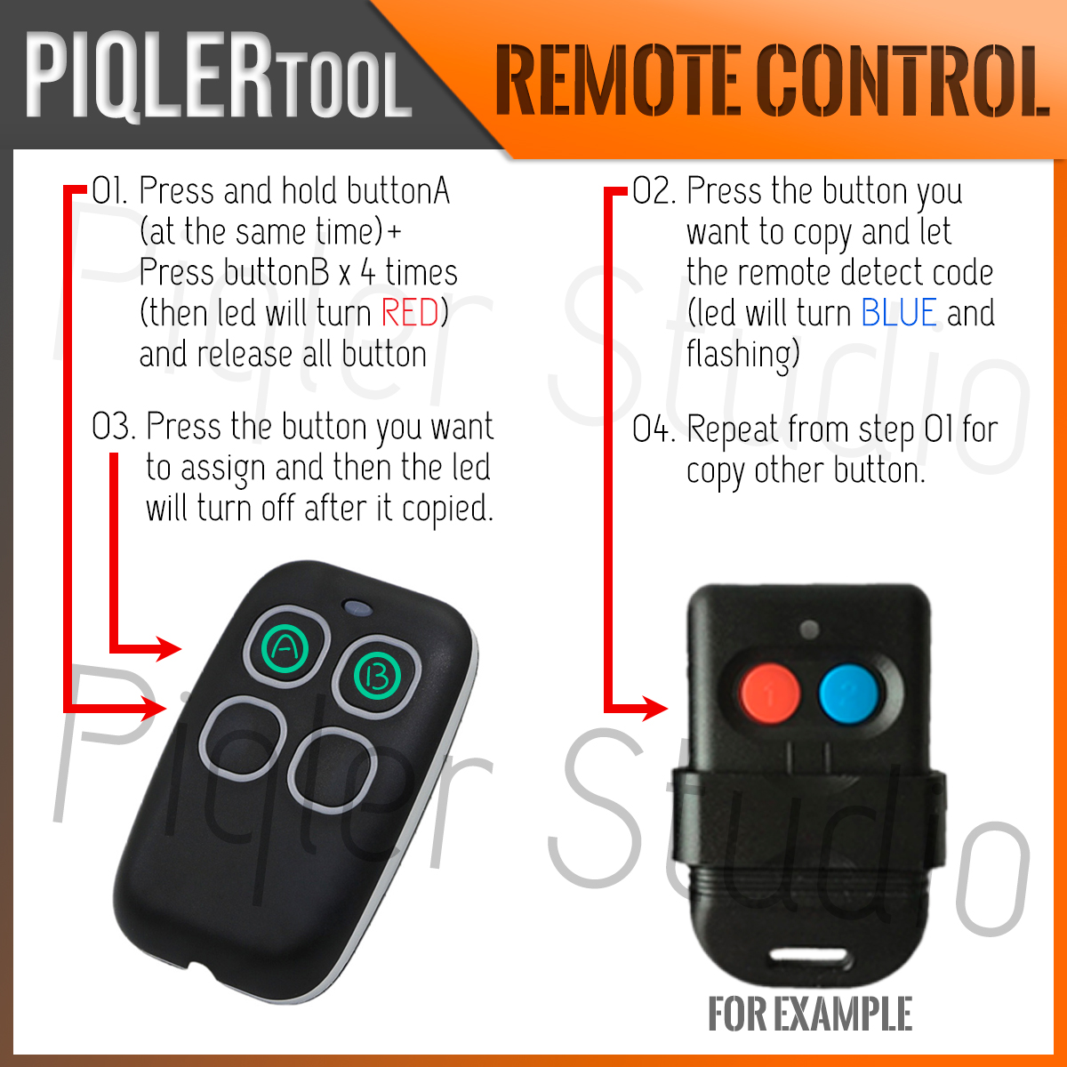 All-in-one Auto Gate Remote Control Universal Switcher Electric Motor ...