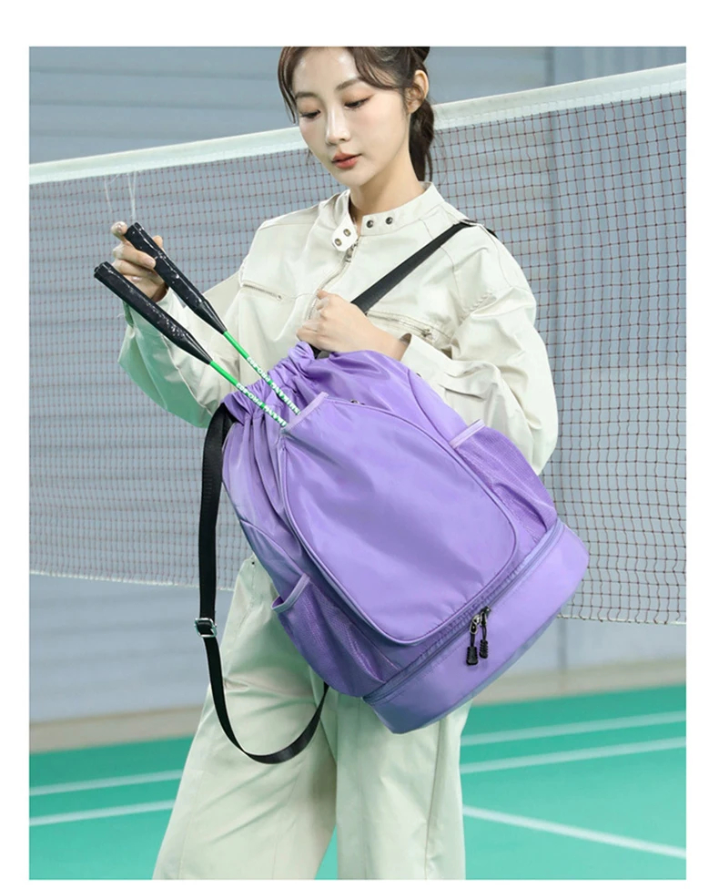 Badminton Bag Beg Badminton Backpack Beg Raket Badminton Large Capacity ...