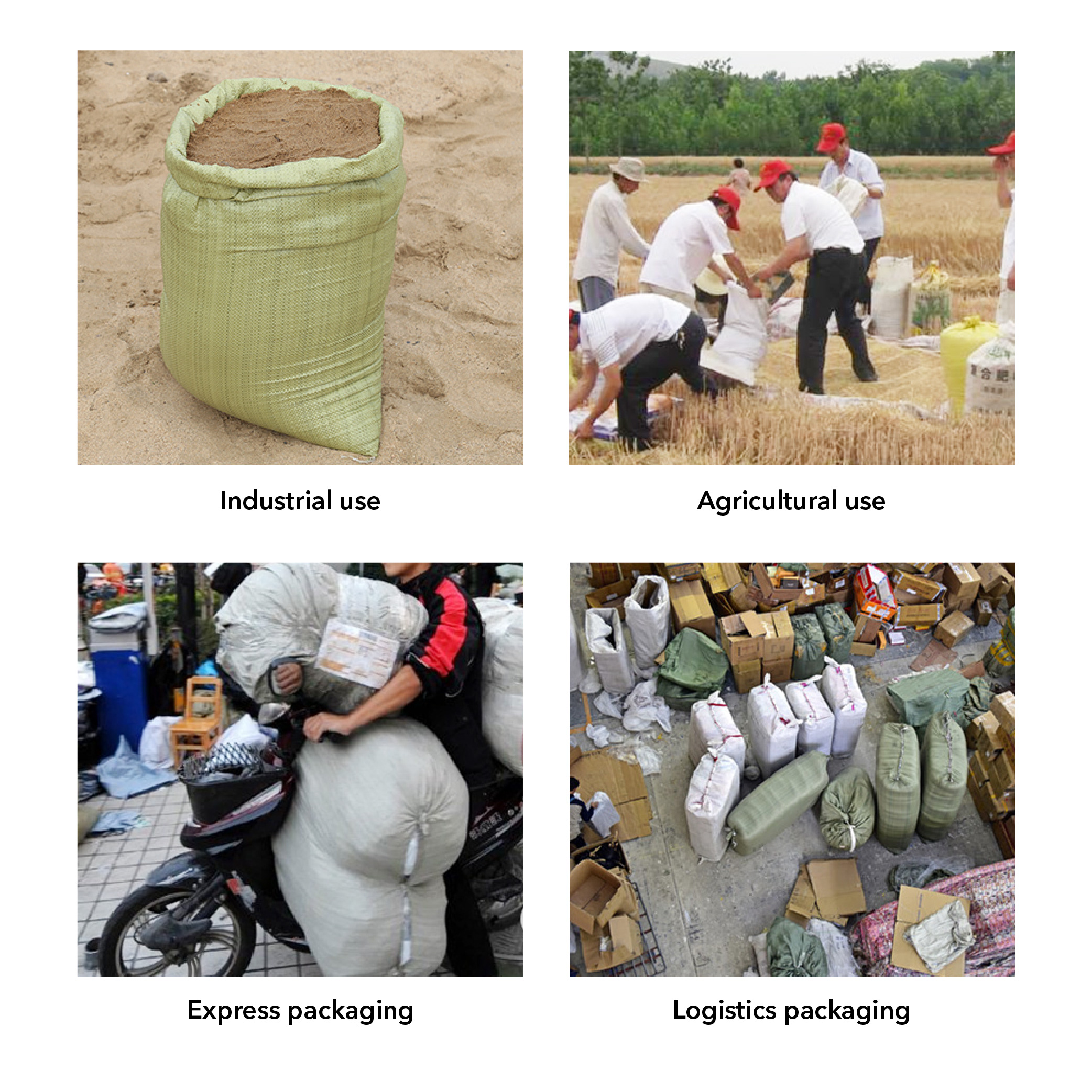ZoomPack 1PC Large PP Woven Guni Bag Recycle Sand Courier Storage ...