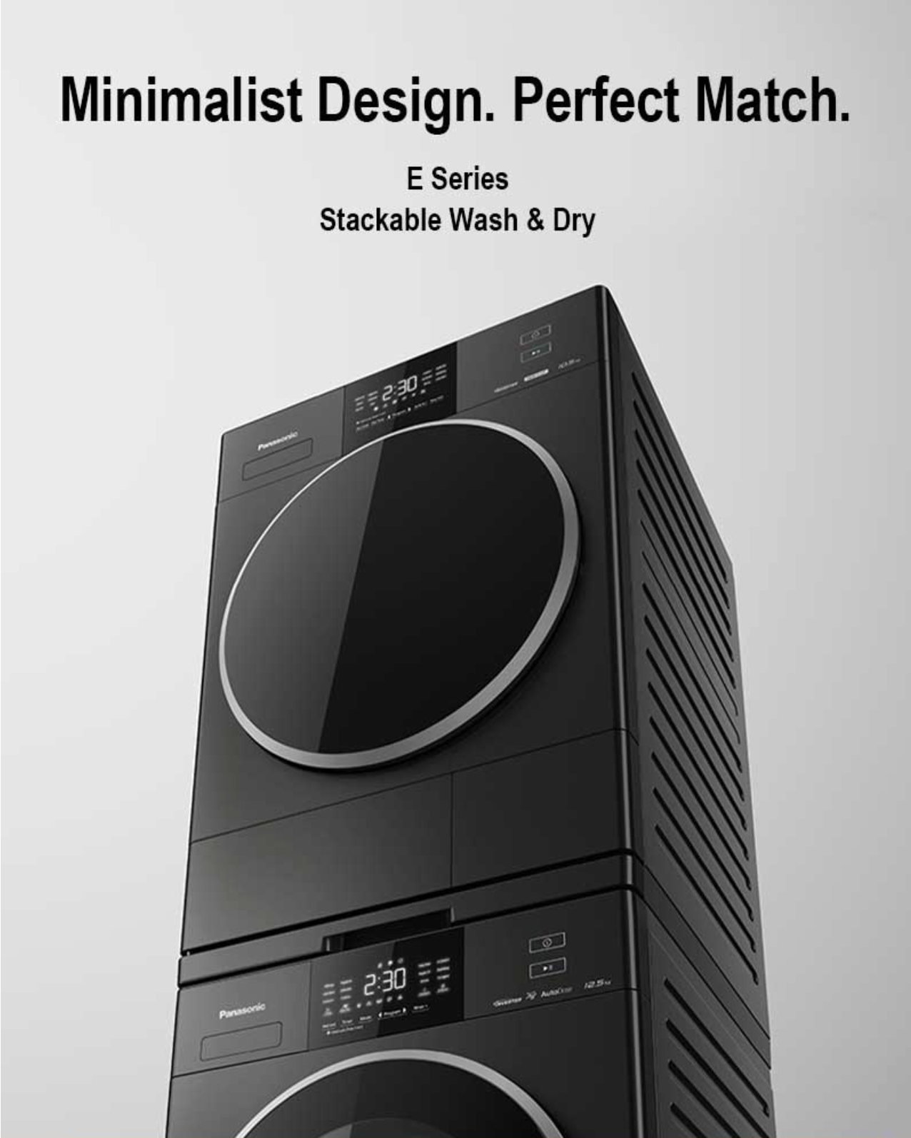 PANASONIC Heat Pump Dryer 10.5kg CARE+ E Series MaxAir Dry Inverter ...