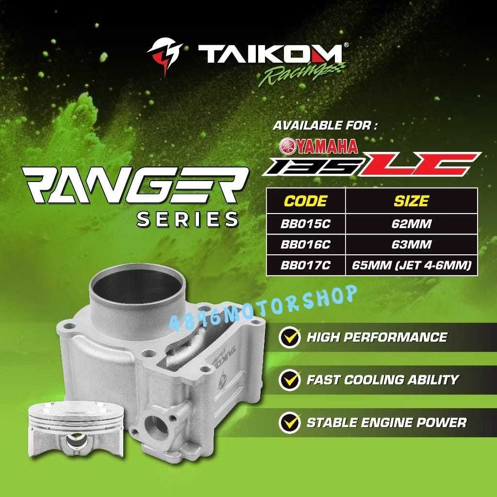 TAIKOM CERAMIC RACING BLOCK SET LC135 60MM 62MM 63MM 65MM BLOK LC 135 ...