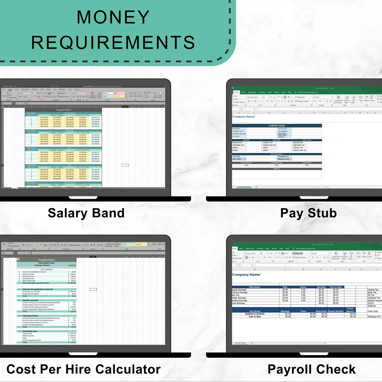 HR Management Template Bundle for Human Resources Management of HR ...
