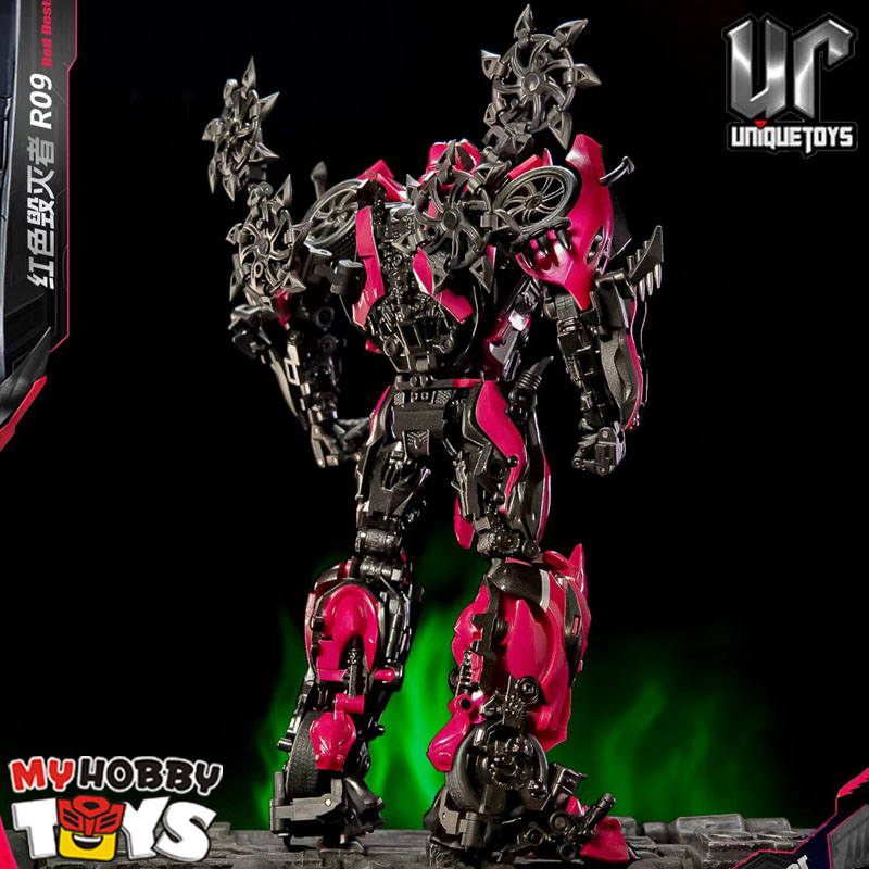 Unique Toys Transformable Robot - UT R09 R-09 Red Destroyer / Stinger ...