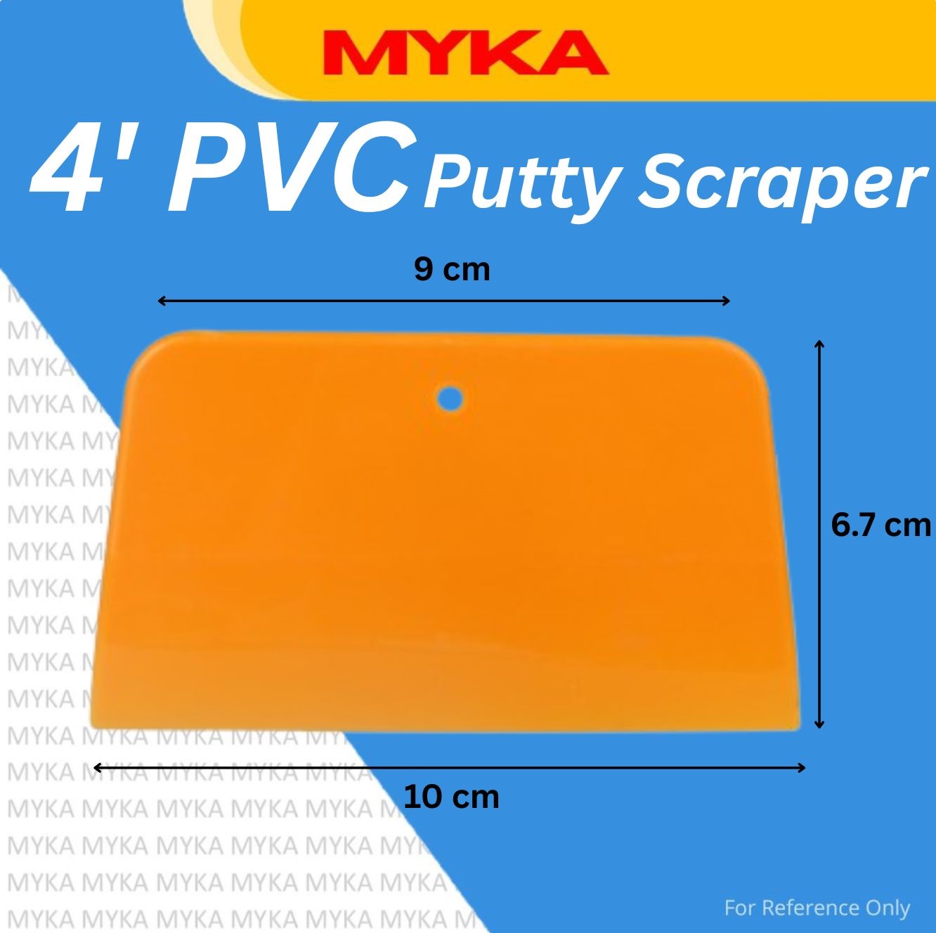 Plastik Pisau Simen 4' 5' Plastic Plate Spreader Putty Knife Scraper ...