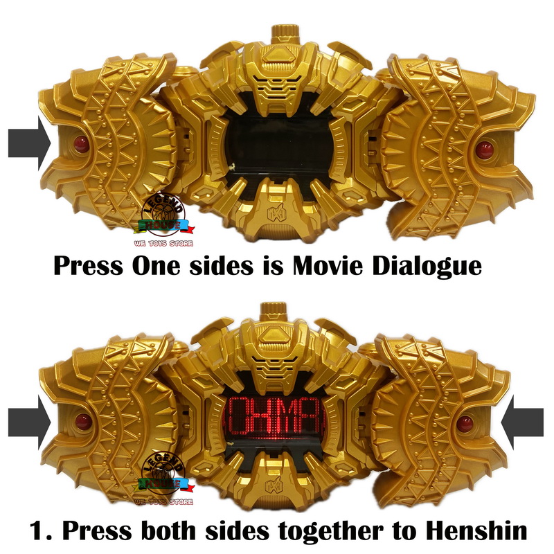 LM Brand Kamen Rider Zi-O Ohma Zio DX Series Driver Henshin Belt Ohma ...
