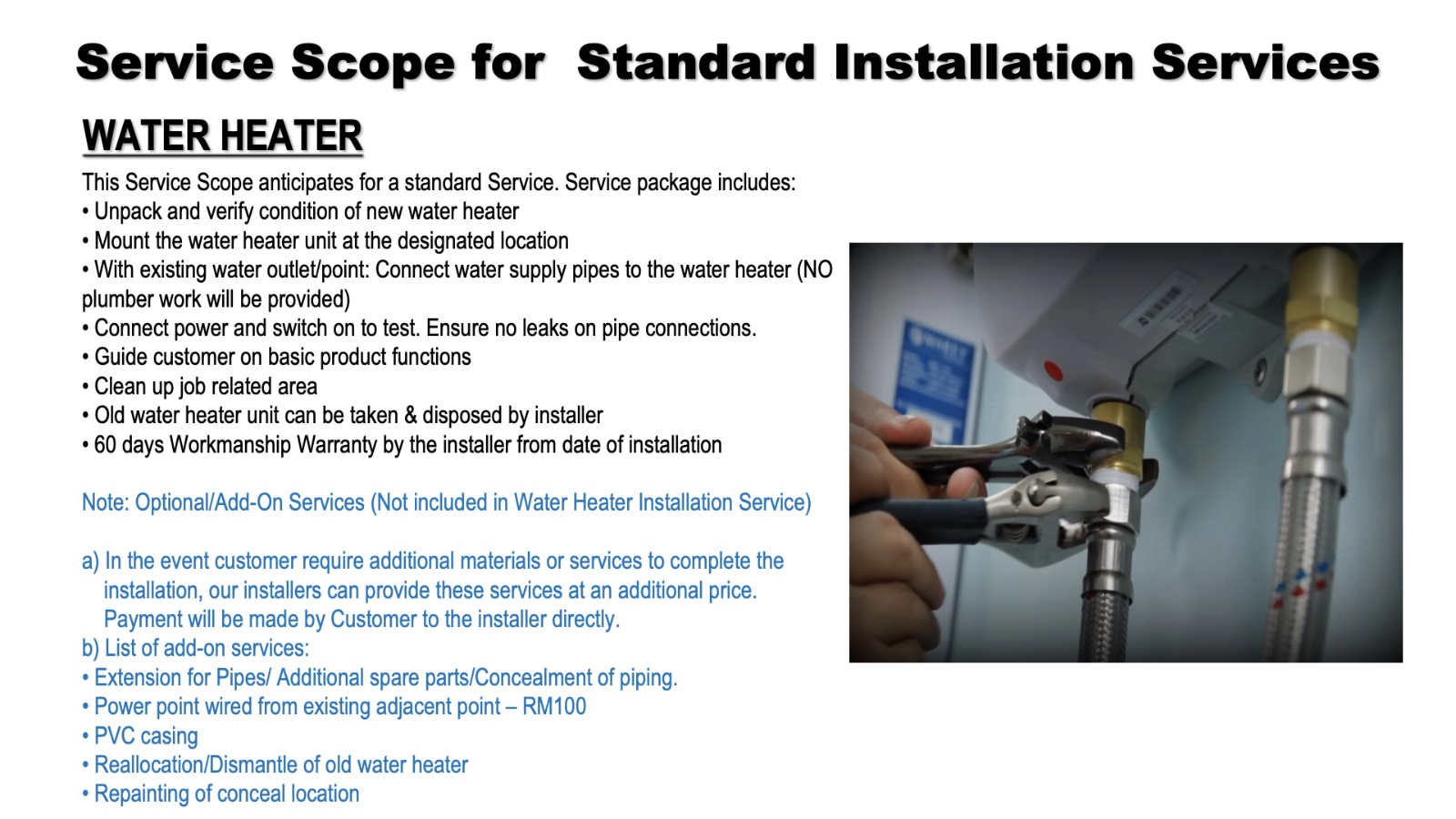 [INSTALLATION] ELBA EVVO Series DC Pump Instant Water Heater with ...