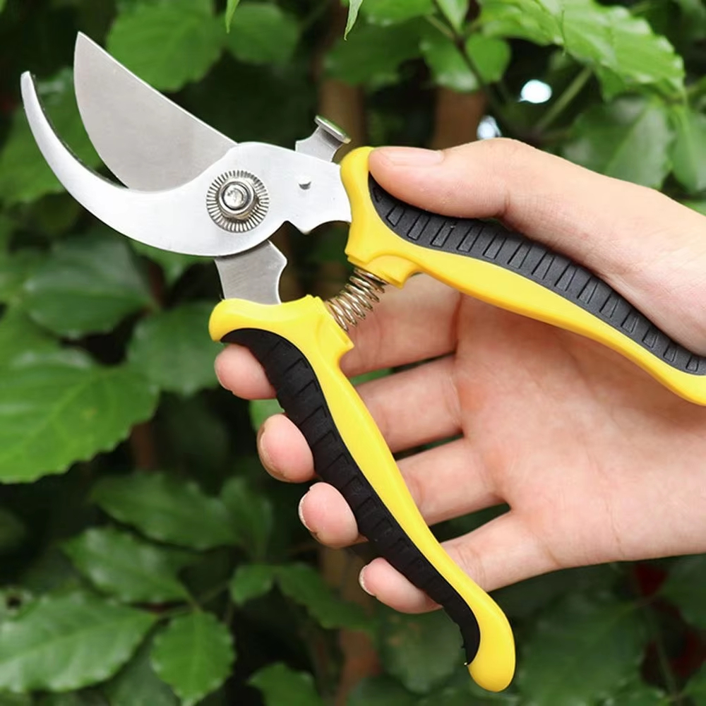 Steel Garden Scissors Tree Cutter Plant Clip Branches Cutter Pruning ...