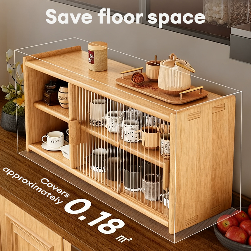 Solid Wood Cup Holder Cup Storage Rack Desktop Storage Rack For Mugs ...