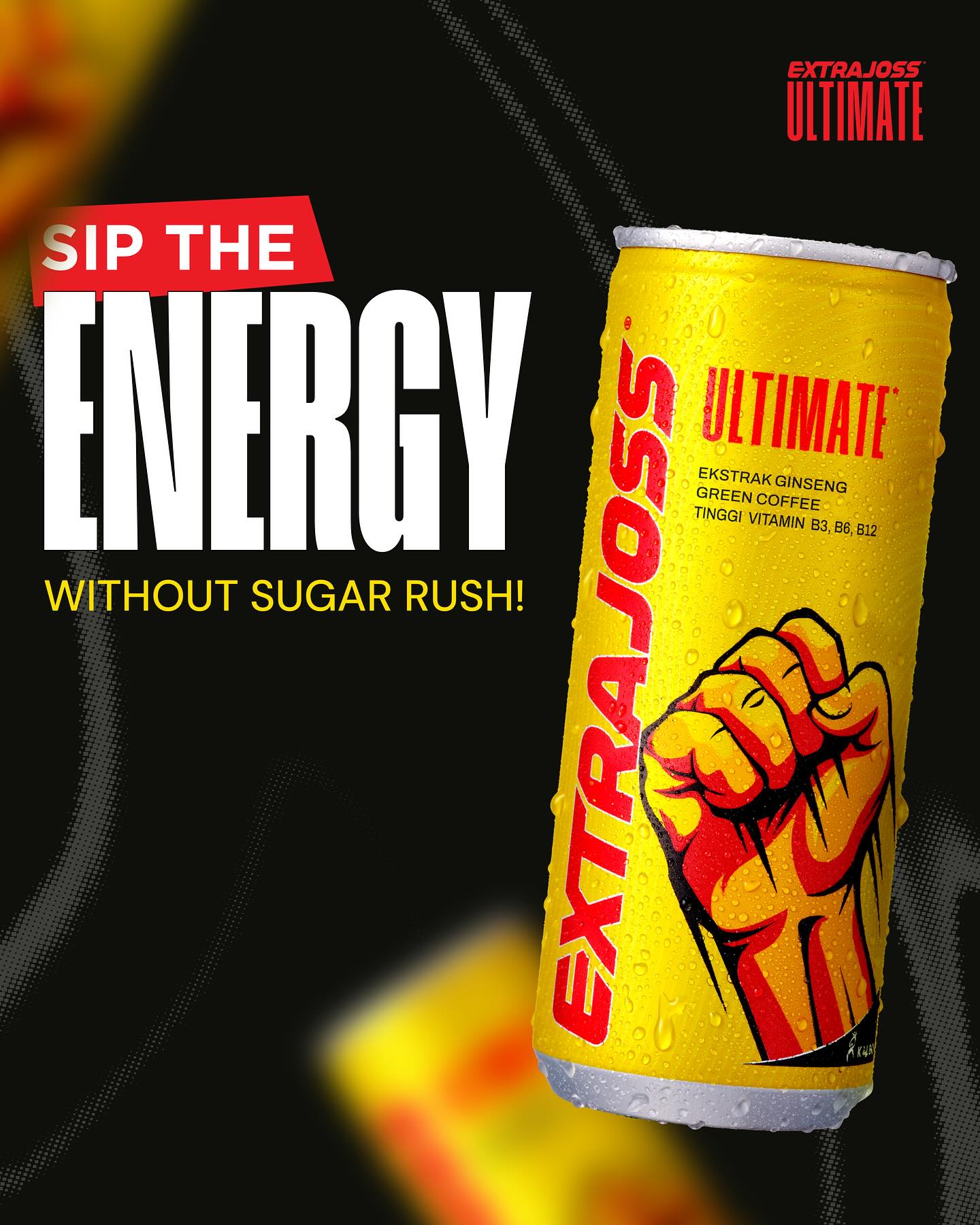 Extra Joss Ultimate Tin Drinks 250ml | Shopee Malaysia
