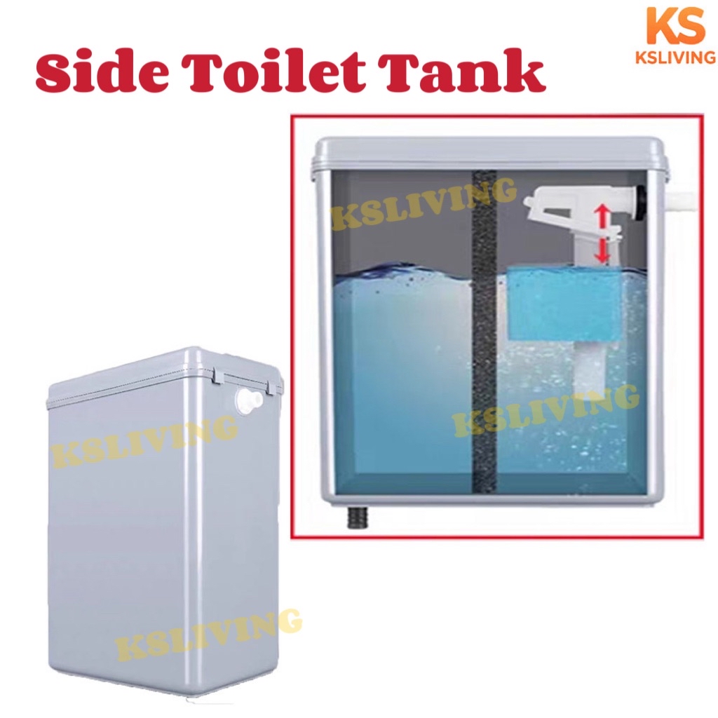 Kim.S Toilet Tank Side Inlet Valve Copper Toilet Flush Valve Pump ...