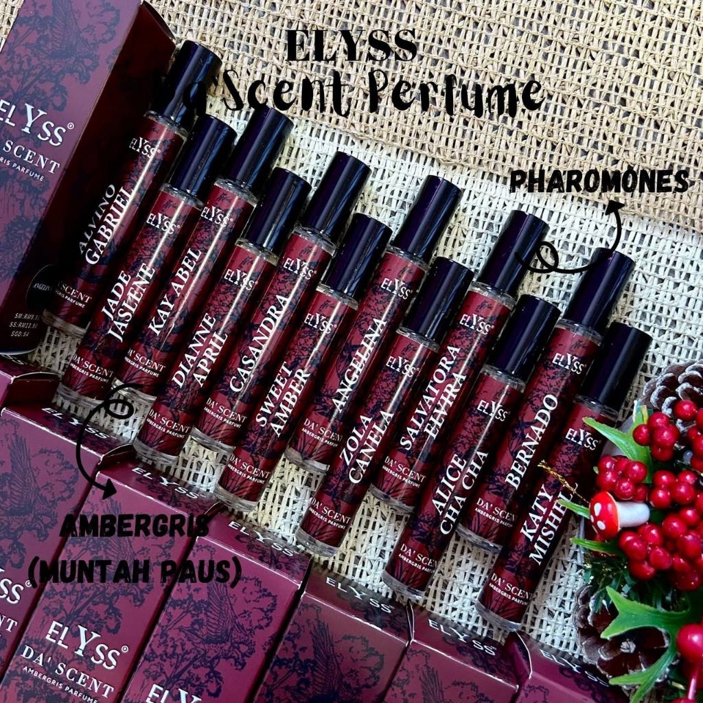 PARFUM PERFUME ELYSS DA' SCENT I EDP 🔥ORIGINAL🔥 MINYAK WANGI ELYSS HQ ...