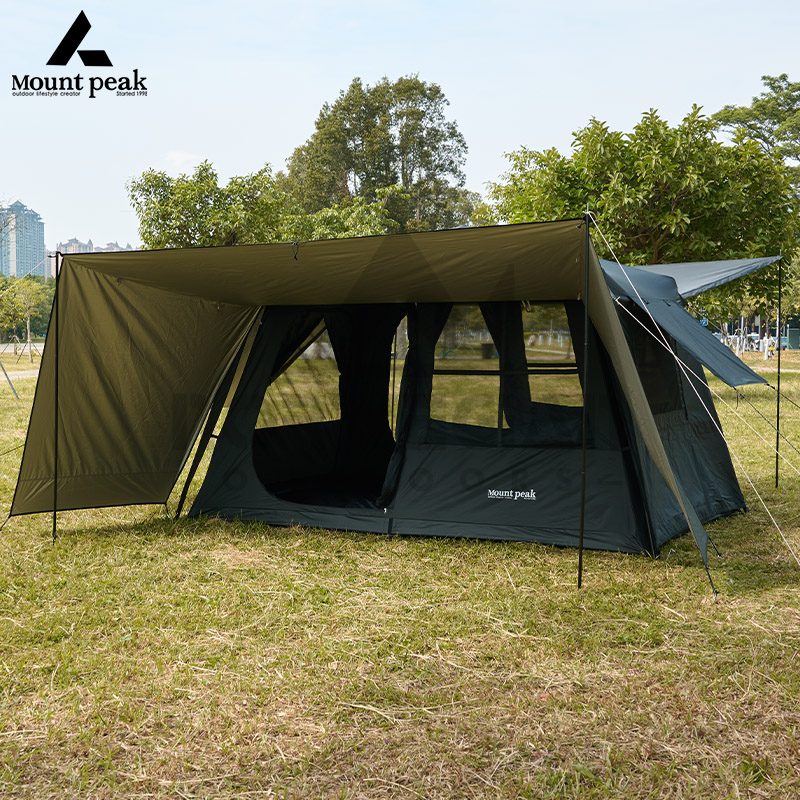 Mount peak Khemah camping tent, villa tent, family tent, folding luxury ...