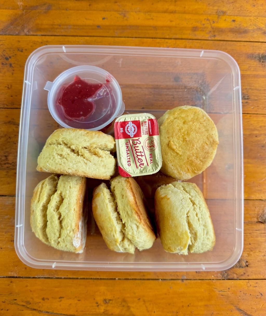 Scones Set Scone by Nara Kitchen Pure Butter with Strawberry Jam ...