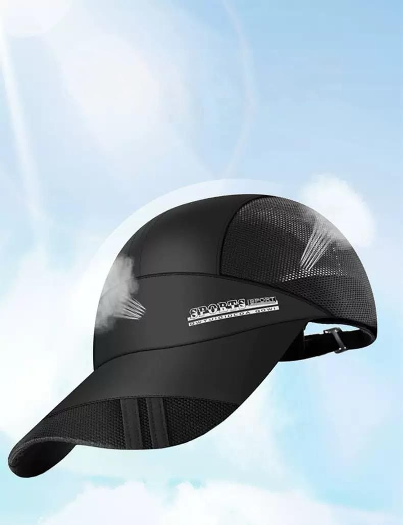 Sport Cap Quick dry Outdoor Breathable Running cap Topi Sukan Lelaki ...
