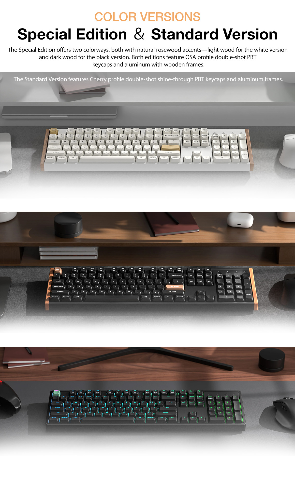[New] Keychron K10 HE Wireless Magnetic Switch Custom Keyboard | 100% ...