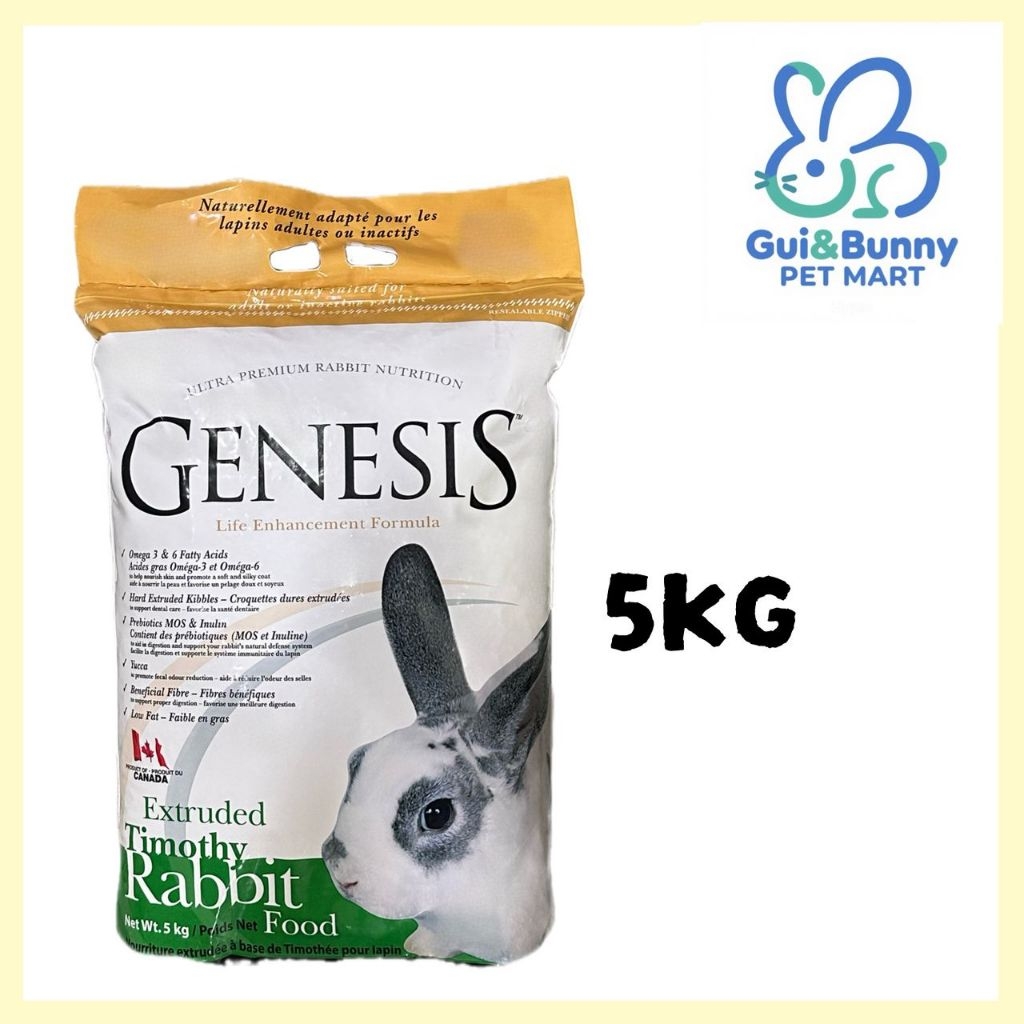 GENESIS Extruded Timothy Adult Rabbit Food - 5KG | Shopee Malaysia