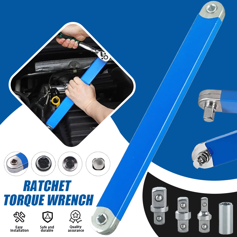 Car Offset Ratchet Torque Extension Wrench Spanner 1/2