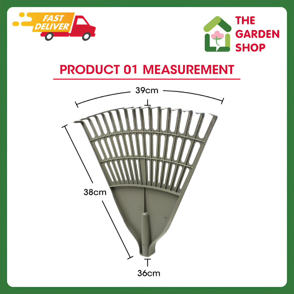 Plastic Rake Head Plastic Crawler Oil Palm Garden Lawn Rake Leaf ...