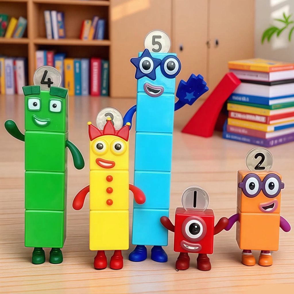 Numberblocks 1–10 Character Figures Set | Kids Learning Toy | Number ...
