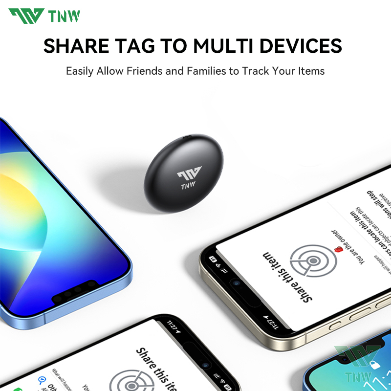 TNW TG03 Smart Tracker Mini For IOS Anti Lost Tracker Pet Locator Key ...