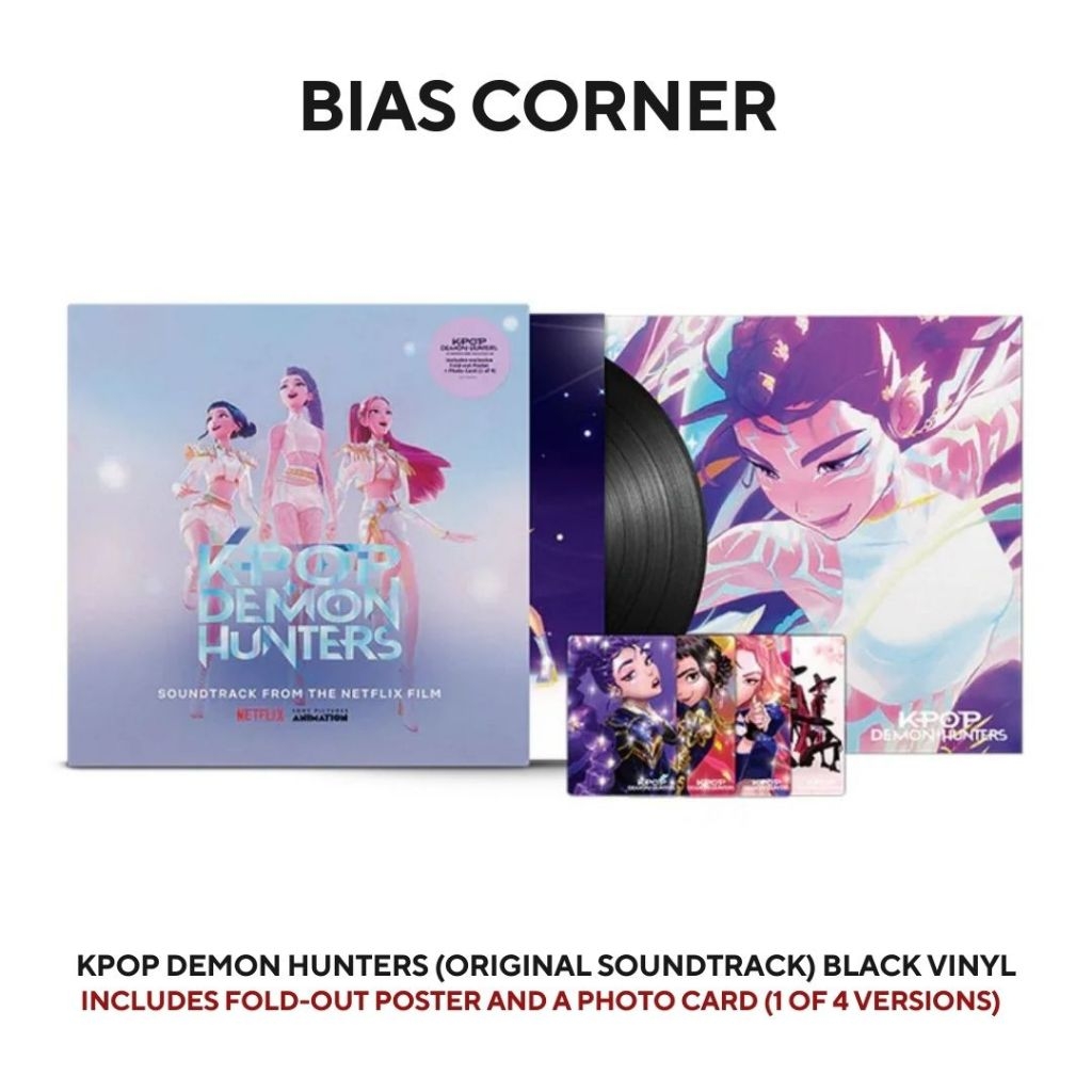 Kpop Demon Hunters Original Soundtrack Vinyl Collectibles Huntrix ...