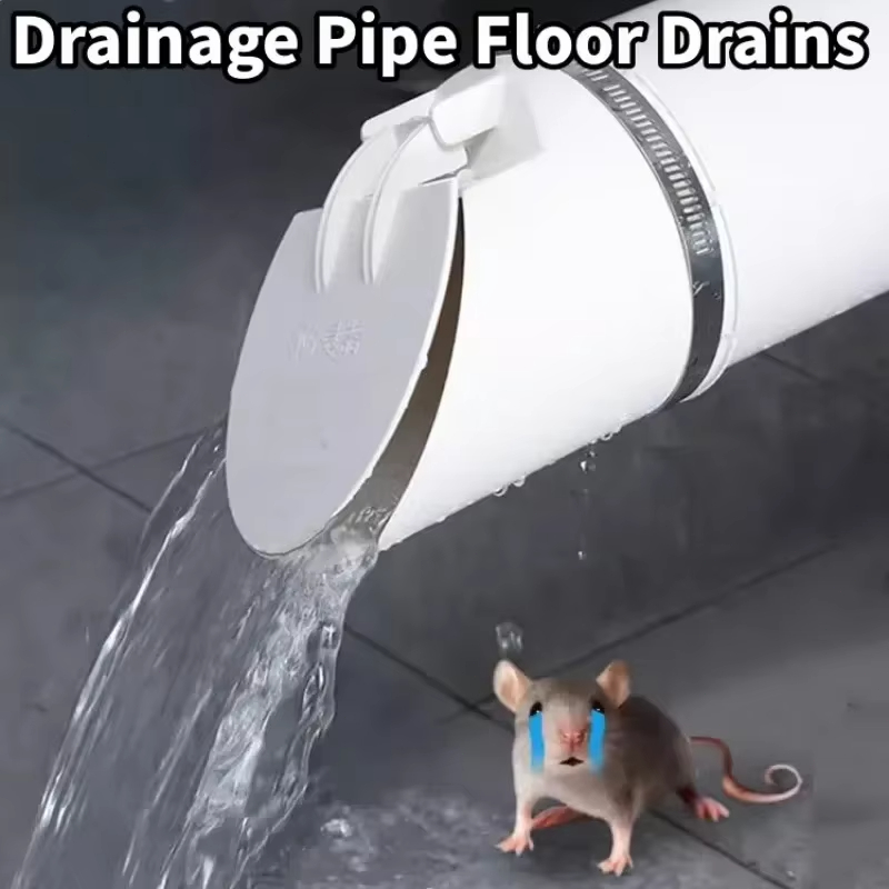 【READY STOCK】Drain Pipe Deodorizer/Horizontal/Vertical Pipe/Sewer Valve ...