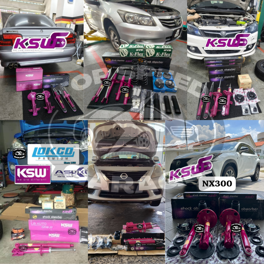 TOYOTA INNOVA 2.0 TGN40 - KSW (GAS) Shock Absorber FRONT & REAR ...