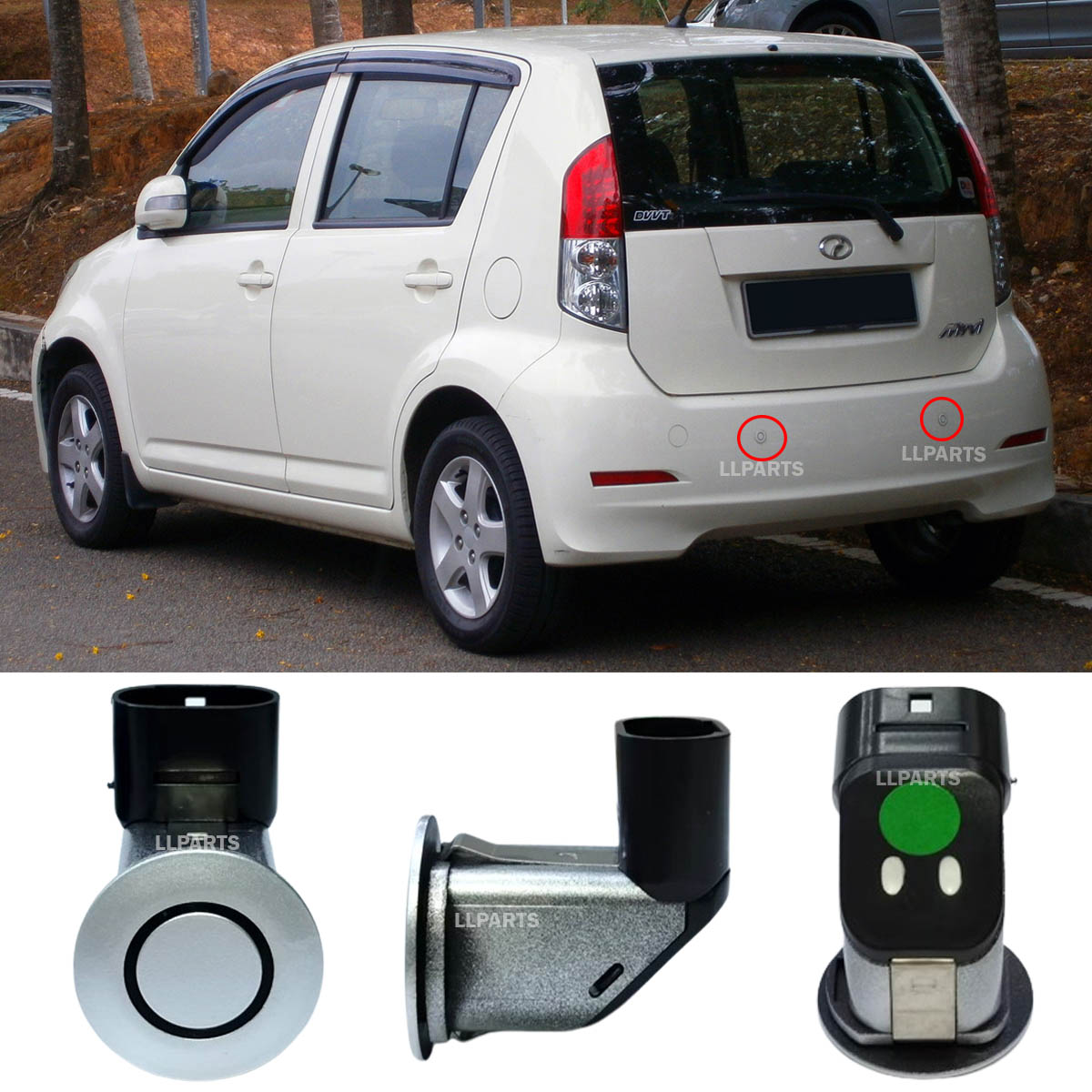 Perodua Myvi Old Myvi Lagi Best Myvi Icon Viva Axia Alza Rear Sensor ...