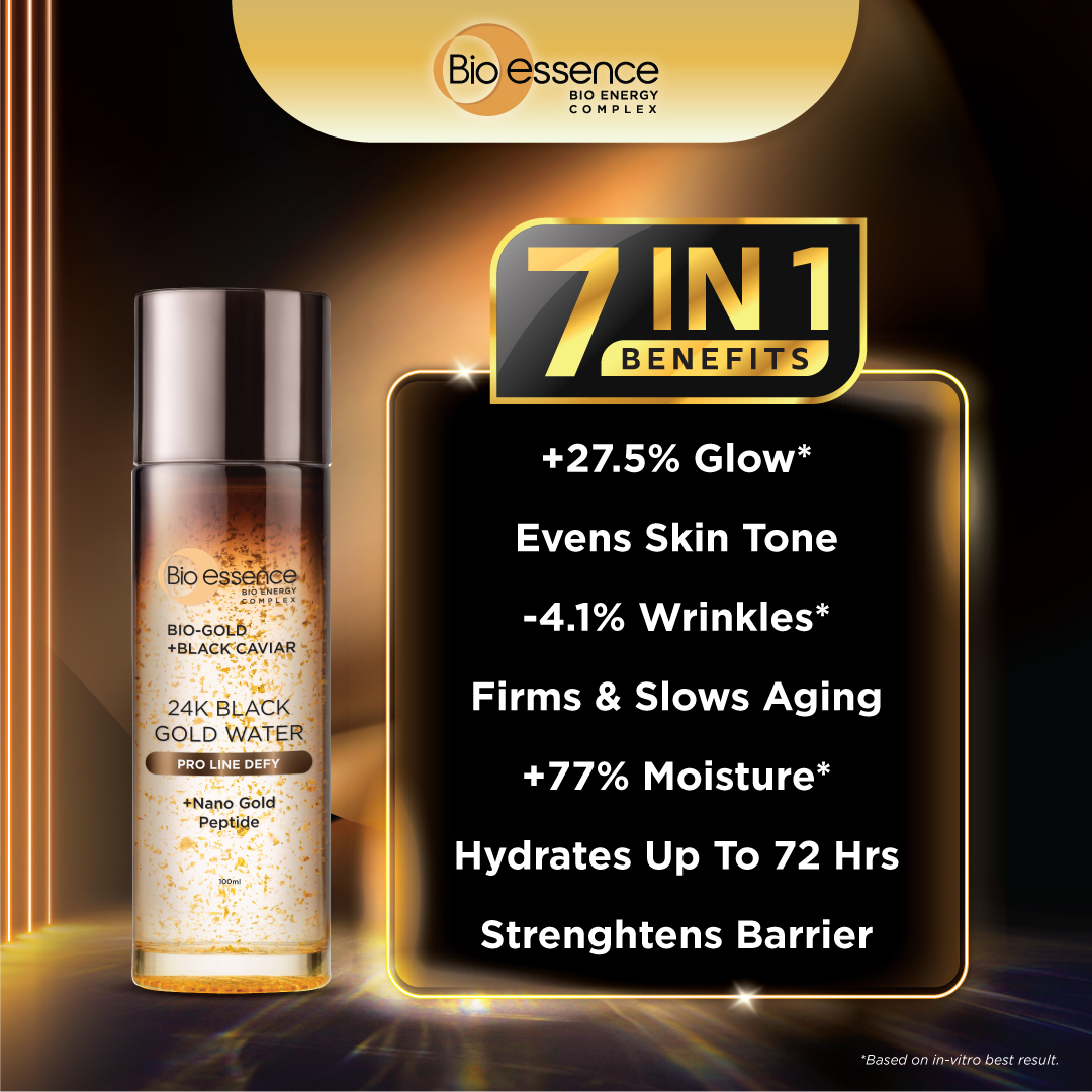 Bio-essence Bio-Gold 24K Black Gold Water 100ml | Shopee Malaysia