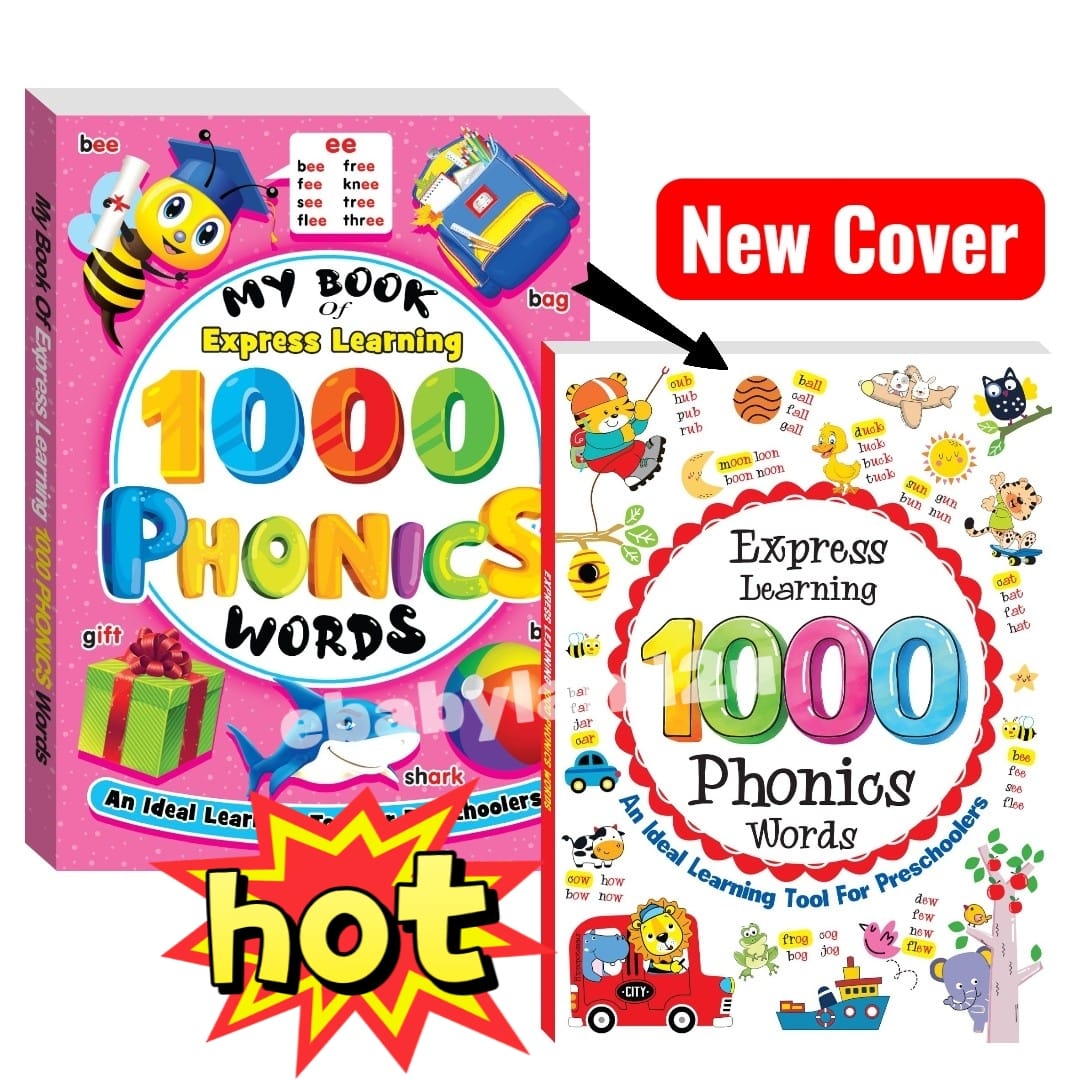 Early Learning My Book Of Express Learning 1000 Phonics Words For Pre ...