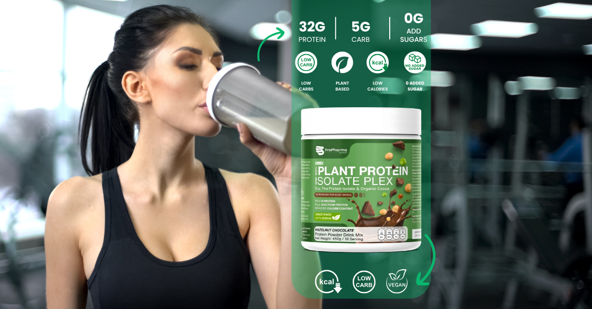 PPS PPIP 100% Plant Protein Isolate Plex | Hazelnut Chocolate | 450g ...