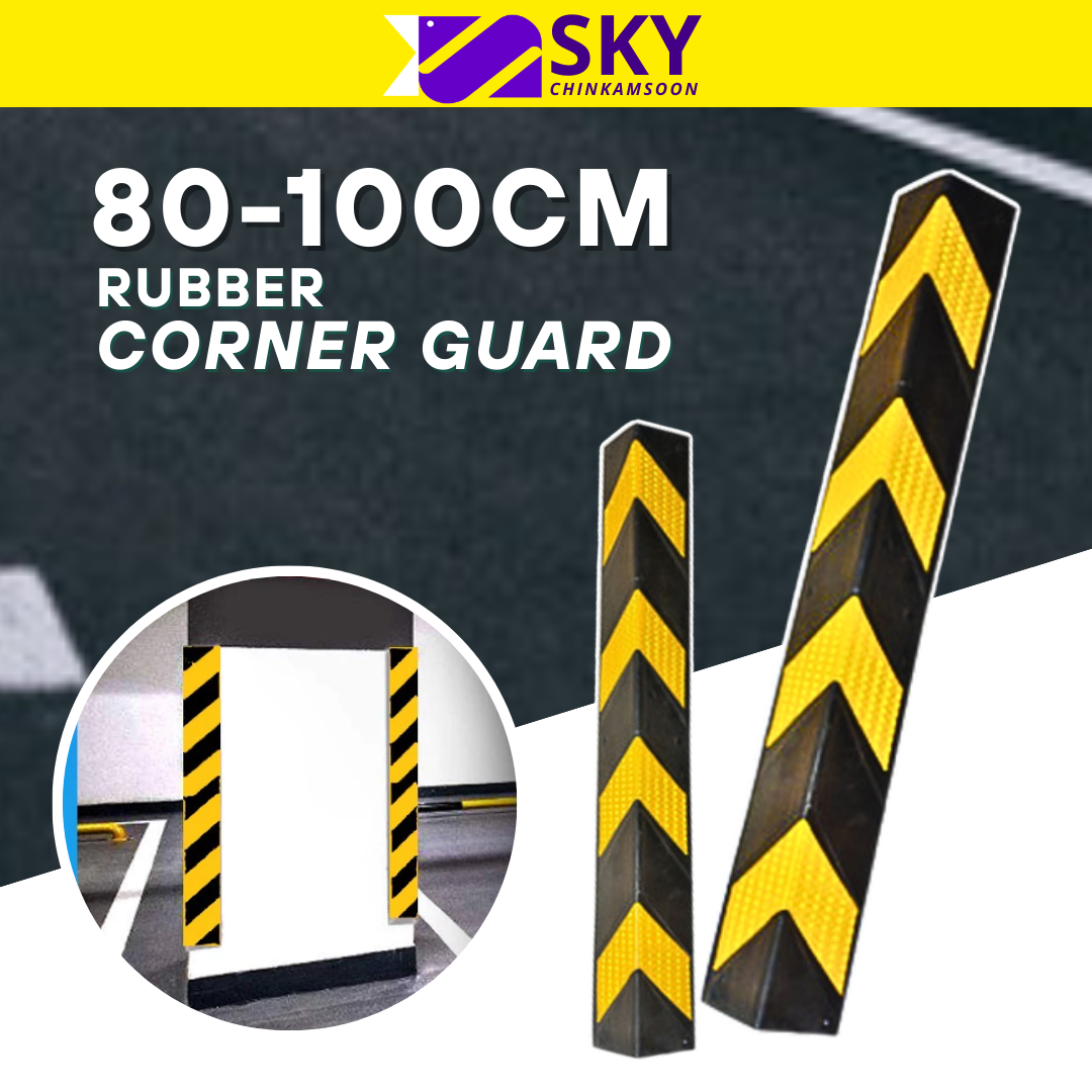 Parking Wall Corner Guard Protector With Reflective Stripe For Car ...