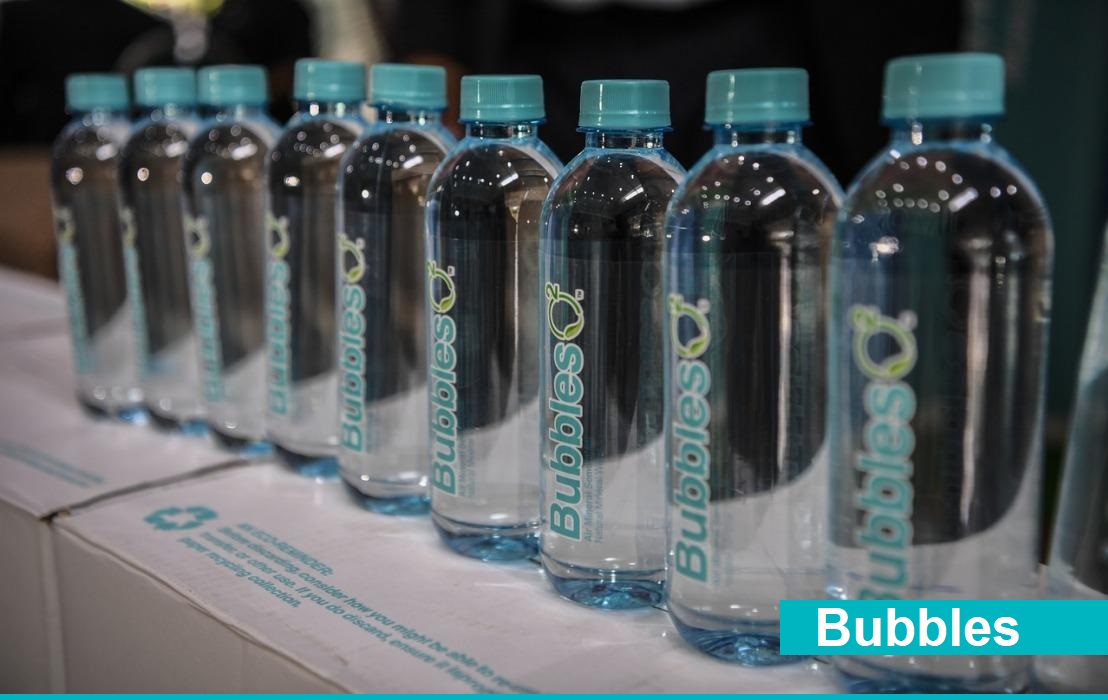 Bubbles O2 Natural Oxygenated Mineral Water, Drinking Water 12 x 800ml ...